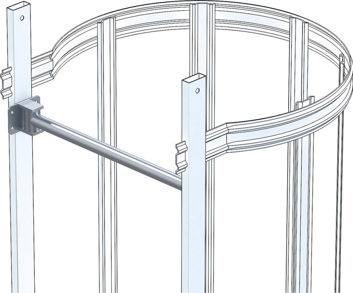 Actual product image Zarges Sicherungsschranke mit Federmechanik (65 cm)