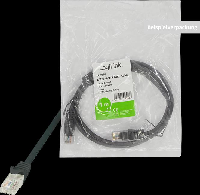Actual product image LogiLink Network cable (U/UTP, CAT5e, 7.50 m)