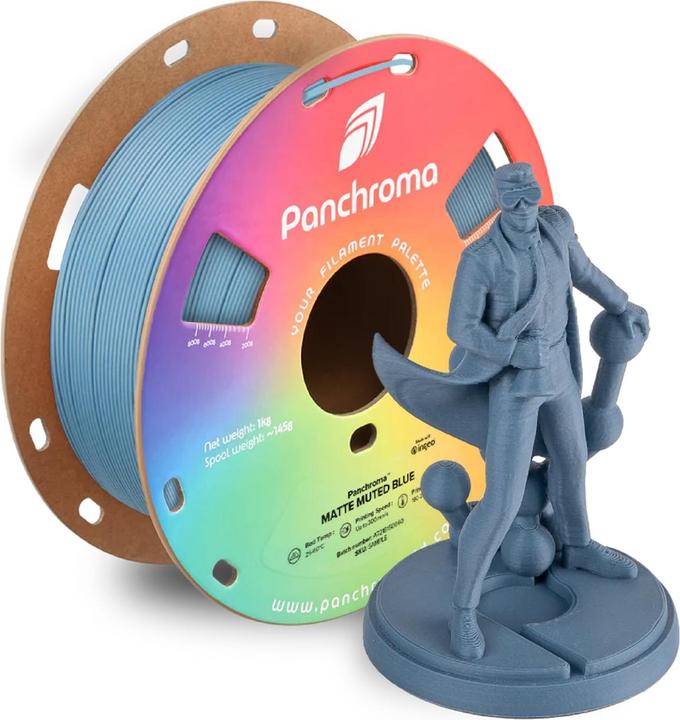 Polymaker Panchroma™ PLA Matte Muted (PLA, 1.75 mm, 1000 g, Groen)