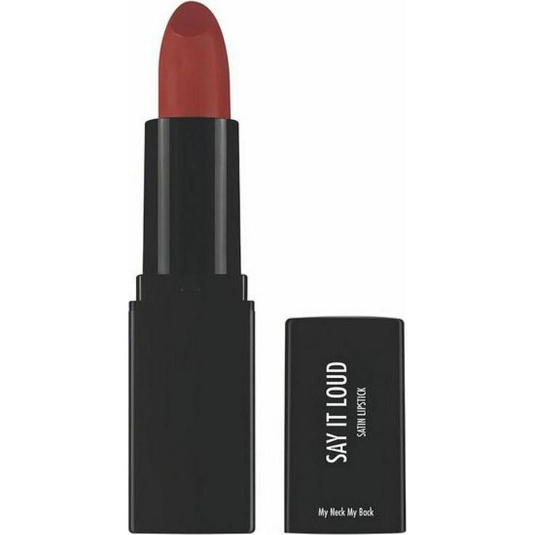 Sleek MakeUP, Lippenstift + Lipgloss, SAY IT LOUD satin lipstick #My Neck, My Back (My Neck, My Back)