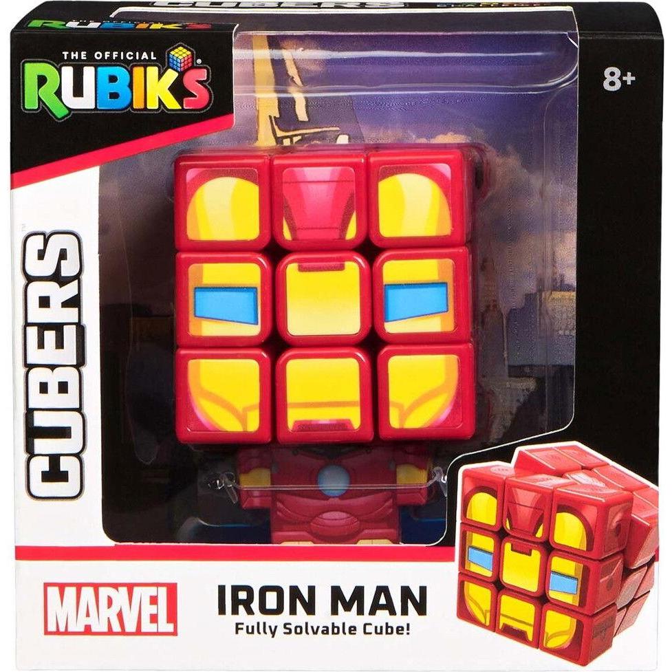 Rubik's Cubi di Rubik 3x3 - Iron Man (6071041) (3 x 3)