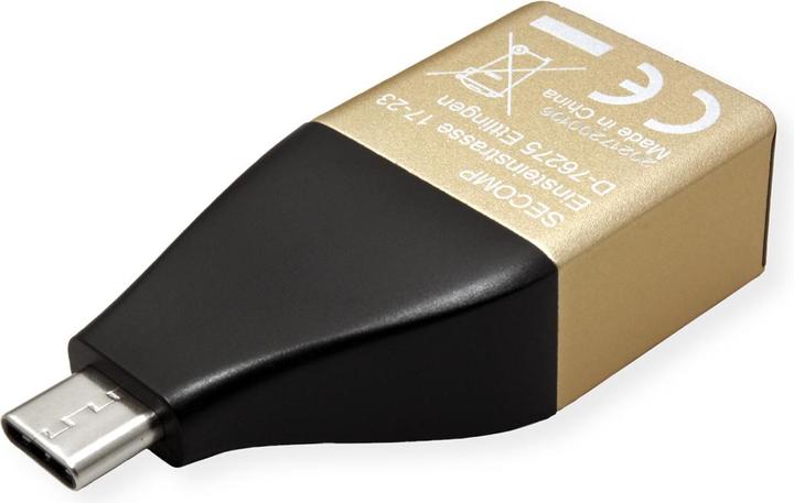 Productafbeelding Roline Gigabit Ethernet Converter (USB, USB 3.1, USB 3.2 Gen 2, USB-C, RJ45/LAN (1x))