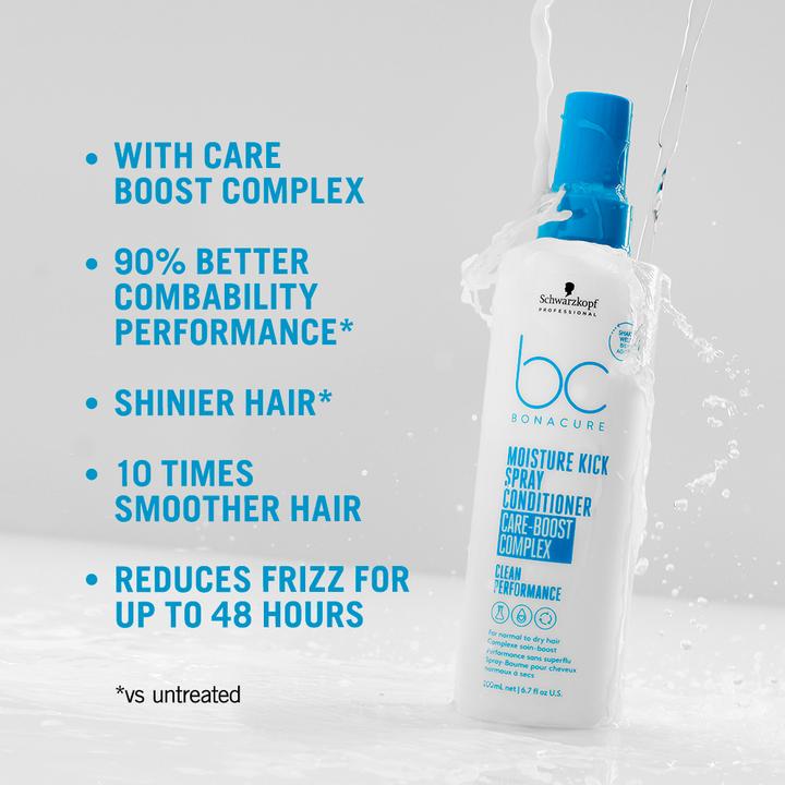 Actual product image Schwarzkopf BC Moisture Kick - Spray Conditioner (200 ml)