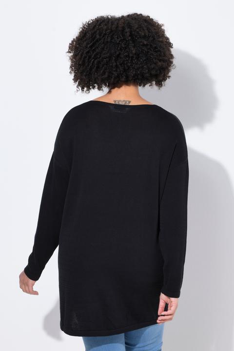 Immagine prodotto Angel of Style Maglione dal taglio oversize con Smiley (54)
