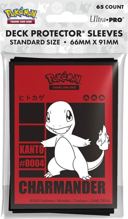 Productafbeelding Ultra Pro Pokémon - Charmander Deck Protector (65)