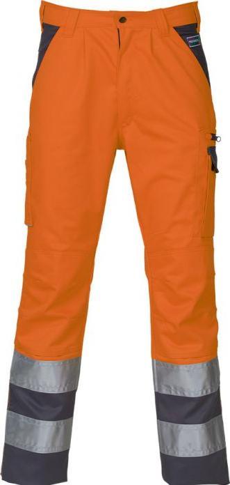 Image du produit Thomi Pantalon de sécurité EN 20471 en orange fluo/