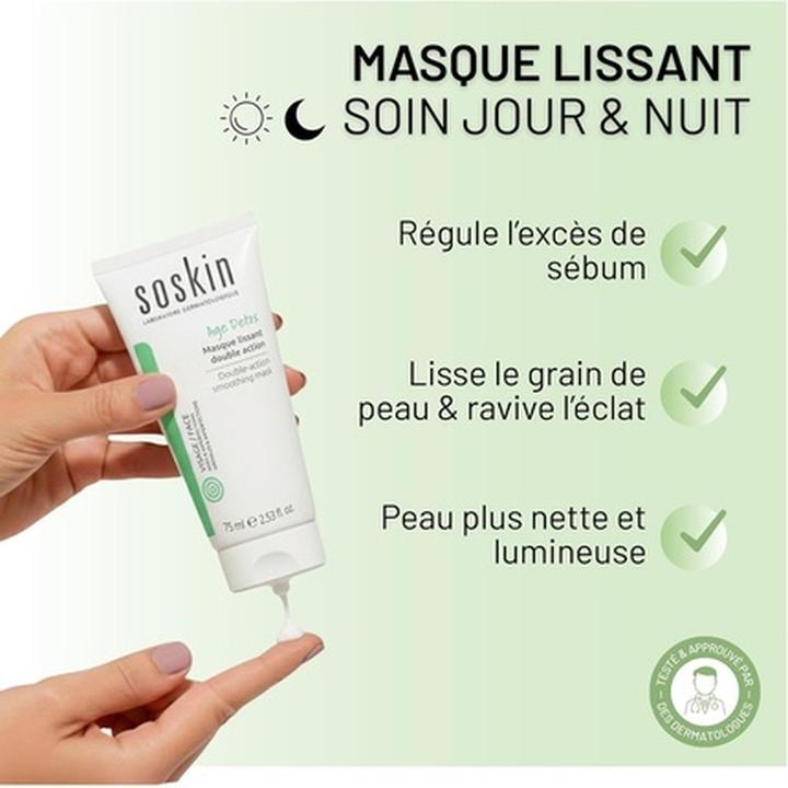 Actual product image Soskin Double Action Smoothing Mask (50 ml)
