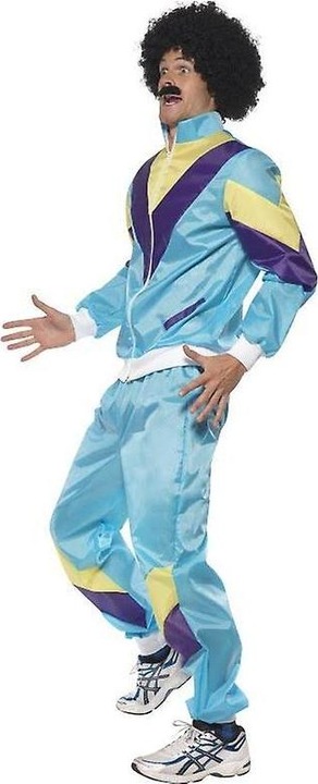 Actual product image Smiffys Retro tracksuit (M)