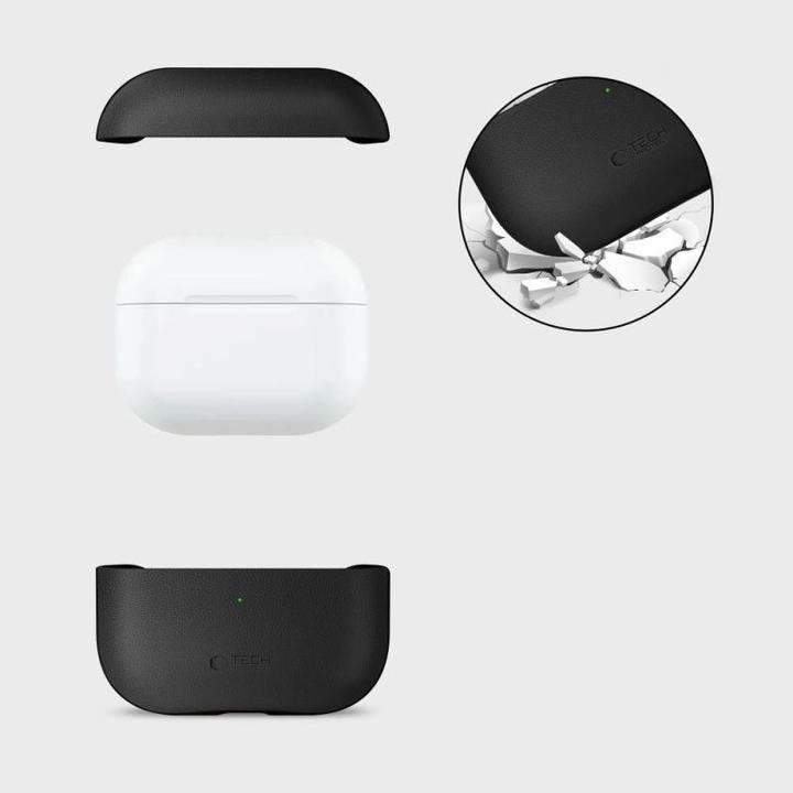 Produktbild 4Kom Tech-Protect Naturalfit Apple Airpods Pro 3 Schwarz (Kopfhörer Hülle)
