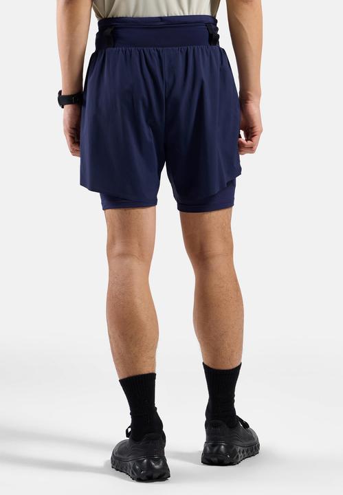 Actual product image Odlo Herren X-Alp Trail 6 Inch 2-In-1 Shorts (L)