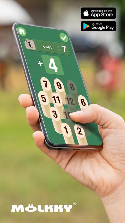 Image du produit Mölkky Jeu Viking Original (2 Joueur)