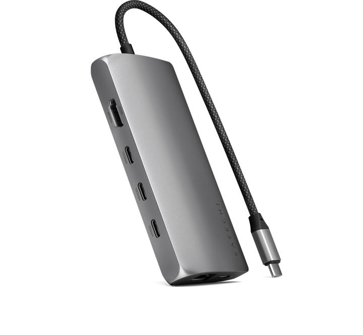 Actual product image Satechi USB-C Multiport 8k with Ethernet V3 (USB-C, 8 ports)