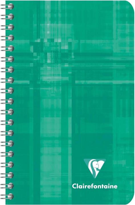 Produktbild Clairefontaine Notizheft Matris, 50 Blatt, 7.5x12cm, 4mm kariert,assortiert (A7, Kariert, Harter Einband)