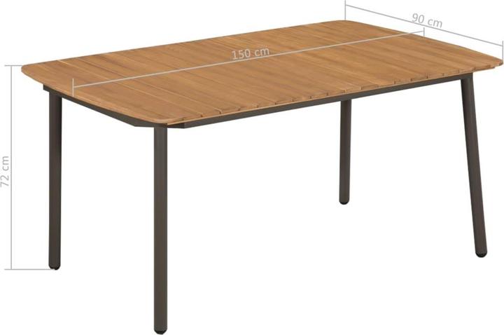 Produktbild vidaXL Edmon (150 x 90 x 72 cm)
