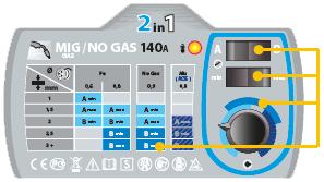 Produktbild GYS Schutzgas Schweissgerät, SMARTMIG 142