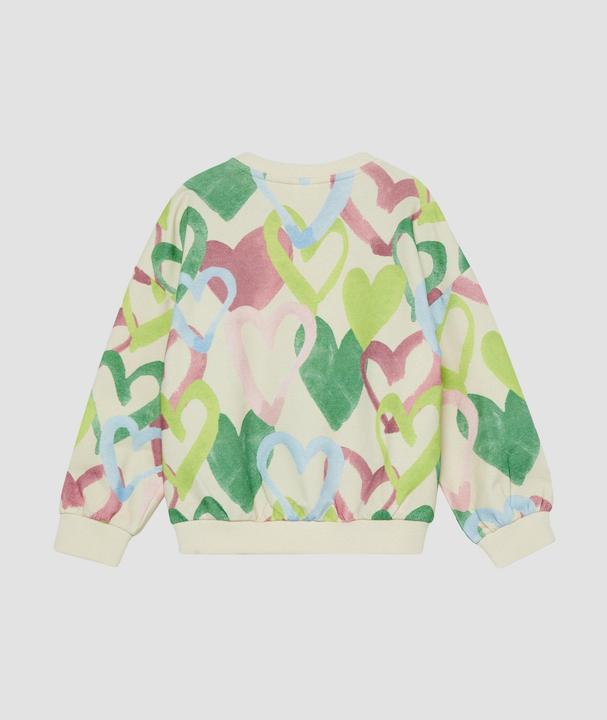 Produktbild s.Oliver Sweatshirt Sweatshirt mit All-over-Print (98)
