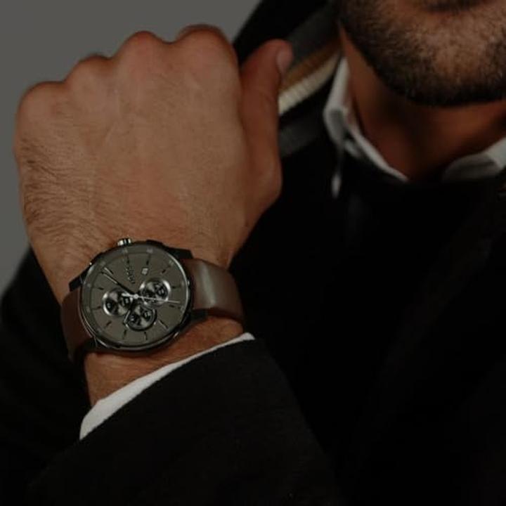 Produktbild Hugo Boss Chronographenuhr - Braun und Schwarz (Chronograph, 44 mm)