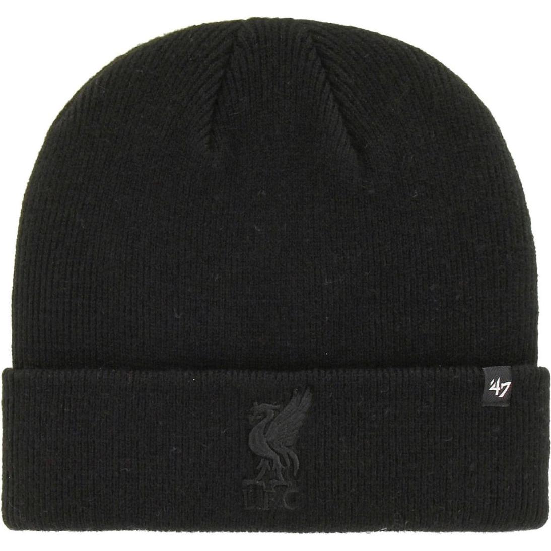 Thumbnail - 47 Brand, Herren, Mütze, Cuff Knit Beanie FC Liverpool, Schwarz