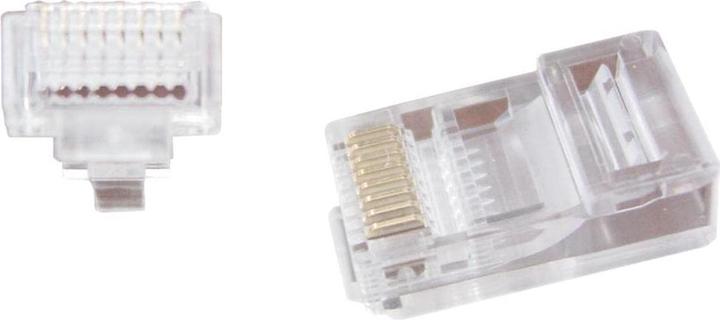 Actual product image No Name Wtyk sieciowy 8P8C dla kabli sieciowych (drut) (U/UTP, CAT5)