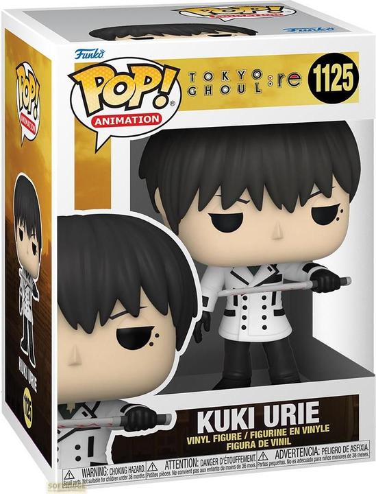 Actual product image Funko Pop! Tokyo Ghoul:Re : Kuki Urie (1125)