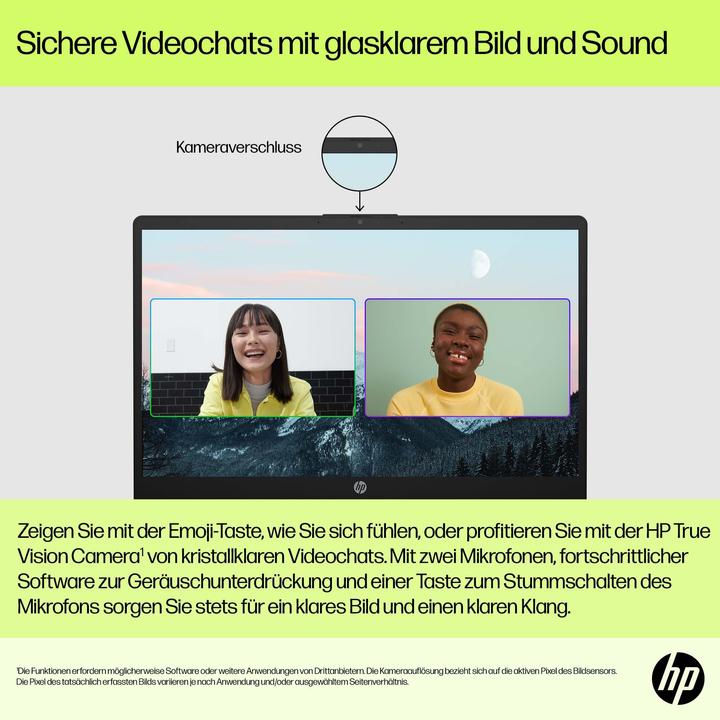 Produktbild HP 15-fd1053ng (15.60", Intel Core 3 100U, 8 GB, 512 GB, DE)
