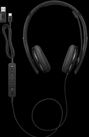 Image du produit Lenovo Wired Voip Headset Uc (Filaire, USB-C)