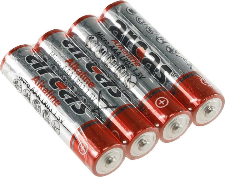 Image du produit Arcas Alkaline 32AAA +4 gratis (4 pcs, AAA, 1120 mAh)