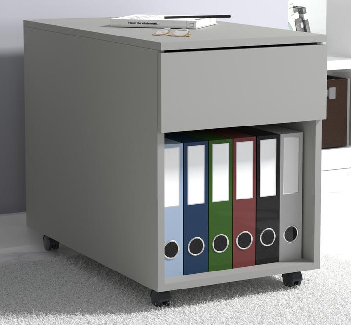 Produktbild VCM my office Dalosa Rollcontainer grau 1 Auszug 39,0 x 70,0 x 55,0 cm (39 x 70 x 55 cm)