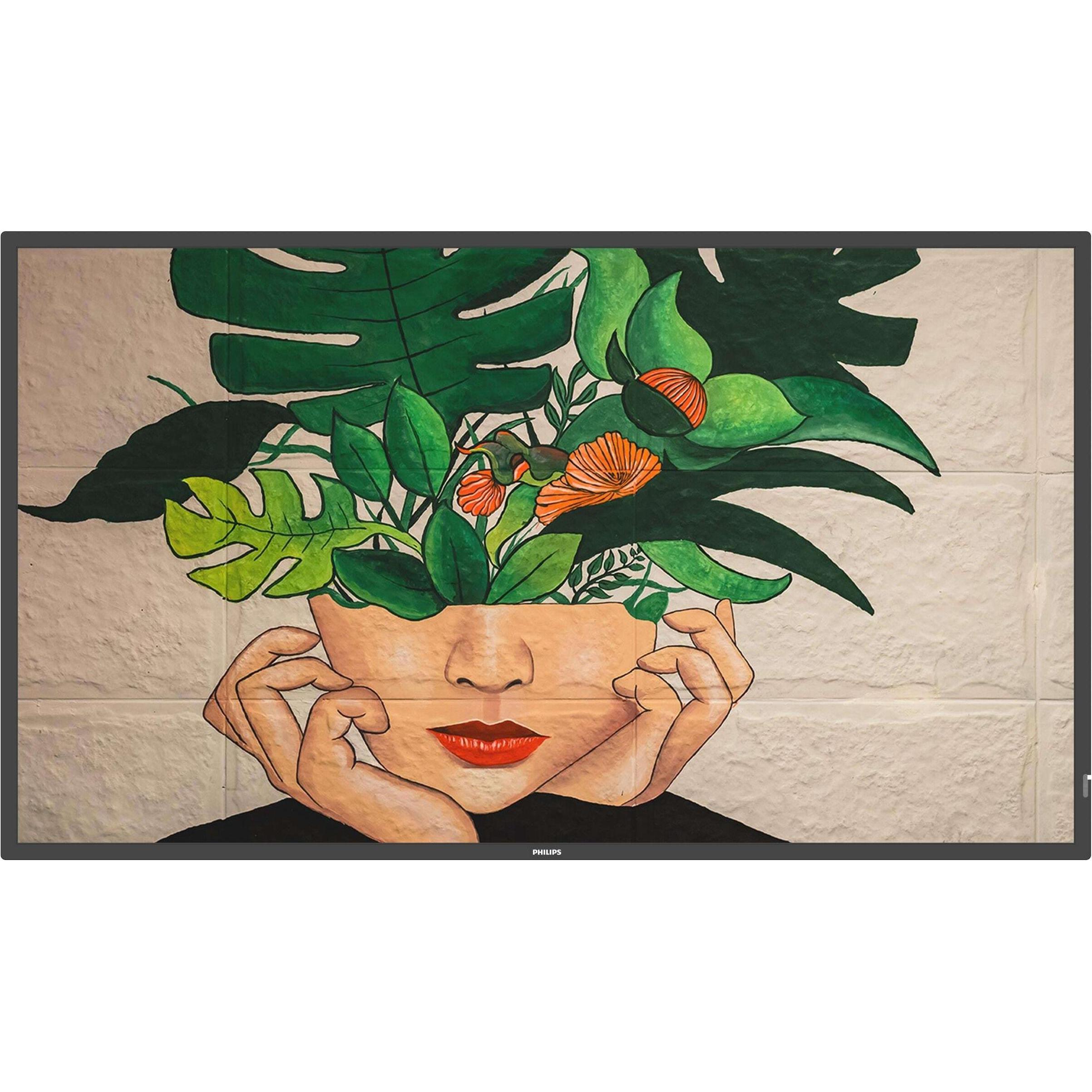 Philips D-Line 43BDL4511D 24/7/UHD/450cd (3840 x 2160 Pixel, 43"), Digital Signage, Schwarz