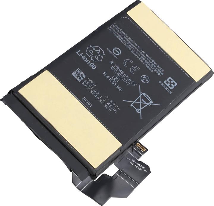 Produktbild AccuCell Akku passend für Google Pixel 8 Pro, Li-Polymer, 3,89V, 4950mAh, 19,2Wh, ohne Werkzeug