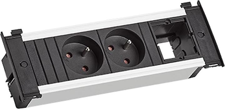 Produktbild Bachmann Steckdoseneinheit KAPSA S, 2-fach, UTE (2x, CEE 7/3)