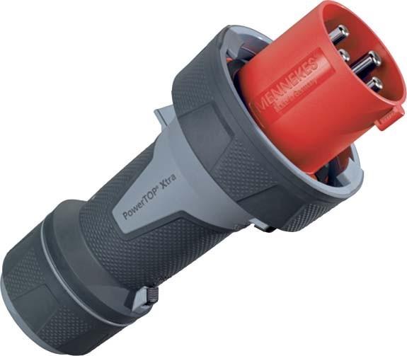 Image du produit Mennekes MEN 13219 125A4P 6H400V Connecteur PowerTOP Xtra IP67 (CEI 60309)