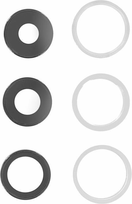 Actual product image OEM Rear camera lens for iPhone 13 Pro - silver (iPhone 13 Pro, iPhone 13 Pro Max)