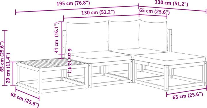 Produktbild vidaXL Maxine
