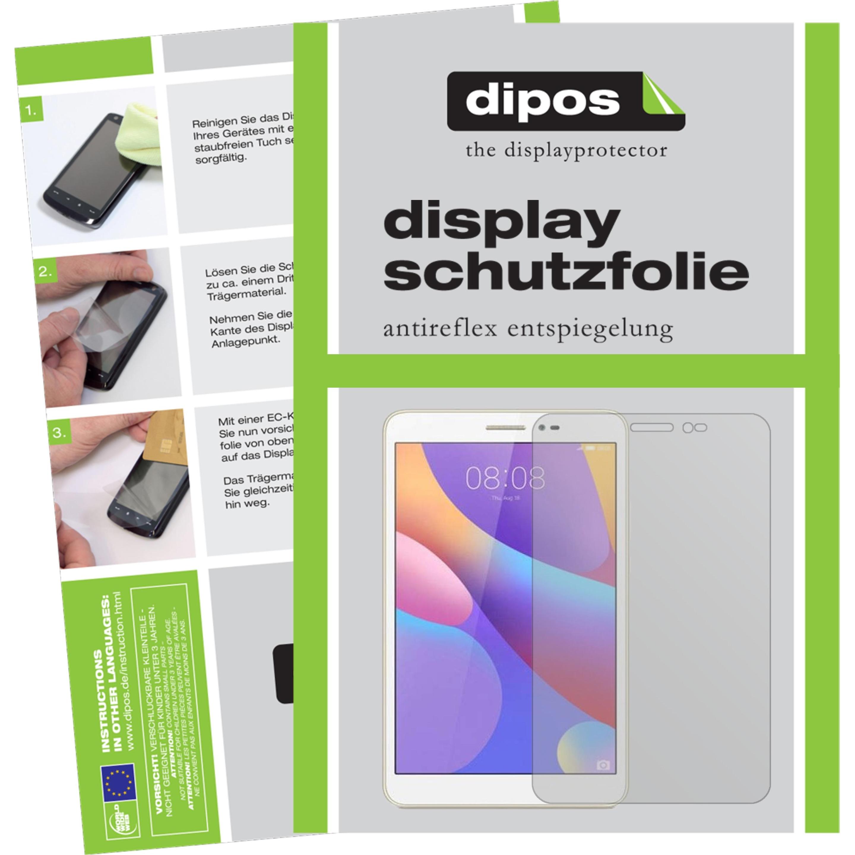 Dipos Displayschutzfolie Antireflex (2 Stück, Huawei MediaPad T3 10), Tablet Schutzfolie