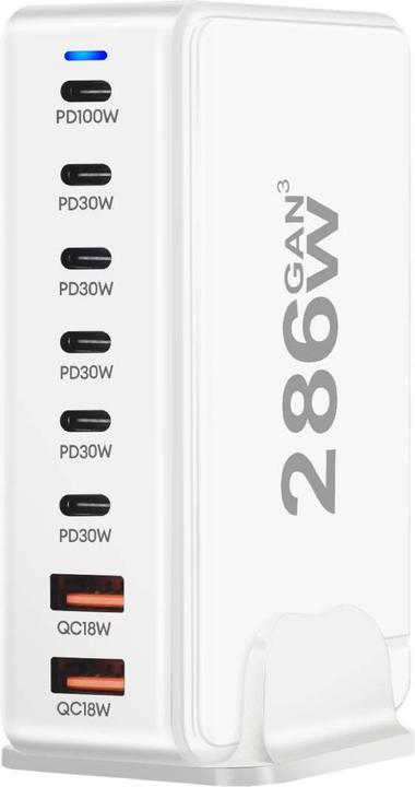 Image du produit Avizar 286W GaN Power Hub (286 W, 8 ports)