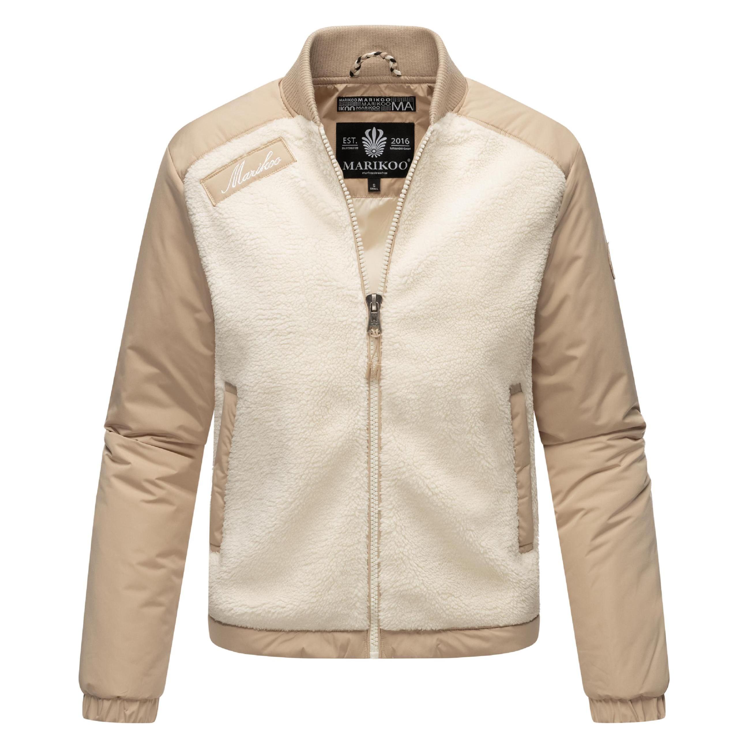 Marikoo, Damen, Leichte Jacken, Sayoo, Weiss, Beige, (Xxl)