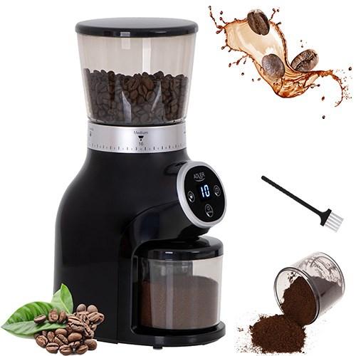 Actual product image Adler AD 4450 Burr coffee grinder, Black (EU plug)