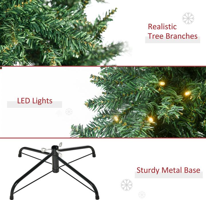 Actual product image Jamb Artificial Christmas tree LED (210 cm)