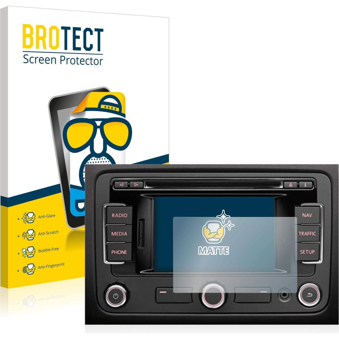 BROTECT, Accessori per navigatori GPS, Pellicola protettiva antiriflesso opaca