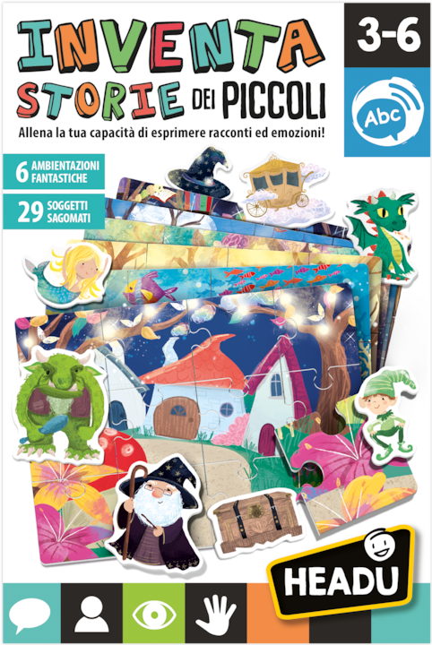 Actual product image Headup Games Inventastorie dei Piccoli Montessori