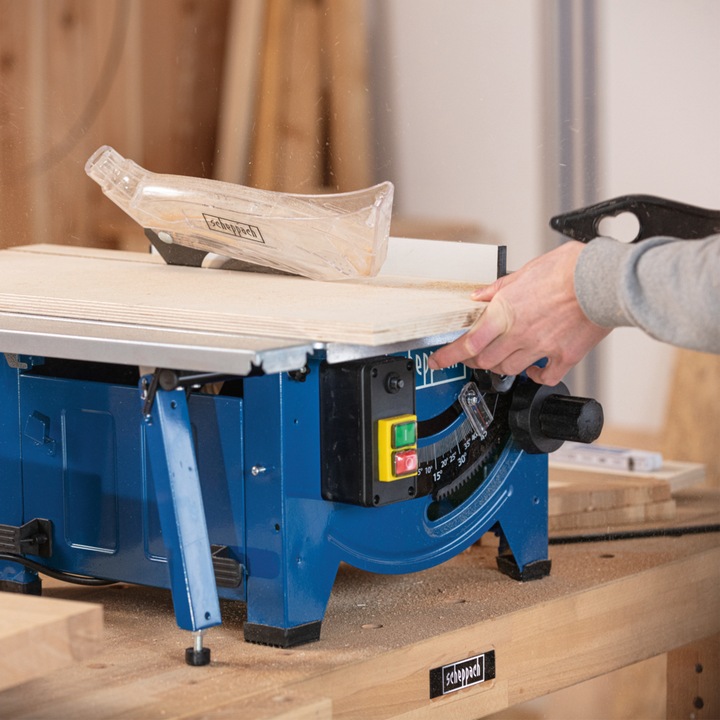 Actual product image Scheppach HS80 Circular Table Saw 230V 50Hz 1200W - 210mm