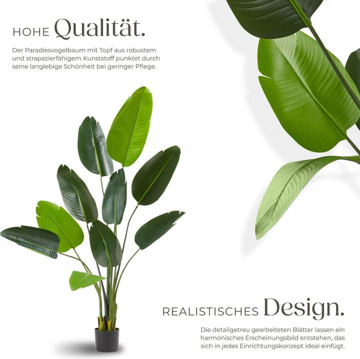 Image du produit tectake Arbre oiseau de paradis Tropic (160 cm)