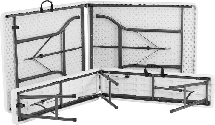 Actual product image tectake Dining table and bench set