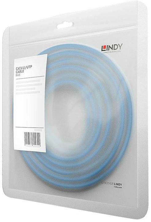 Produktbild Lindy Netzwerkkabel (U/UTP, CAT6, 1 m)