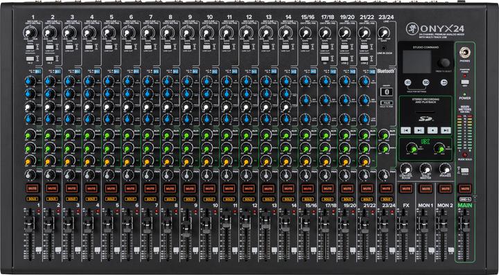 Mackie ONYX24 24-kanaals mengtafel (Studio en live mixer)
