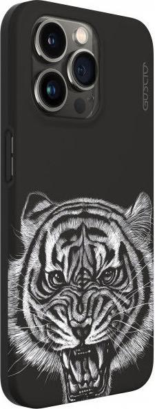 Actual product image Guscio iPhone 13 Pro - Cover Black Tiger (Apple iPhone 13 Pro)