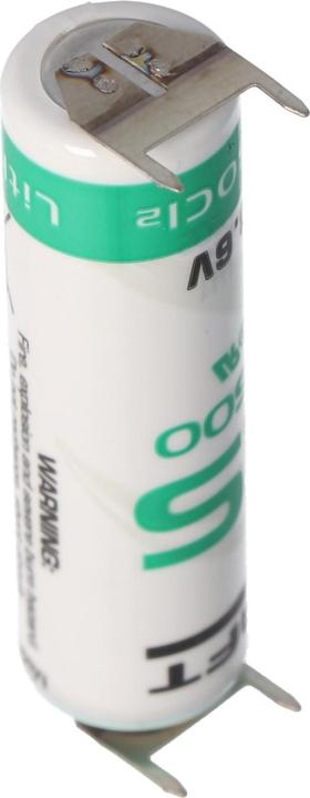 Immagine prodotto Saft Batteria LS14500 AA con connessione di stampa, 2 stampe - / 2 stampe + (2 pz., AA, 2600 mAh)