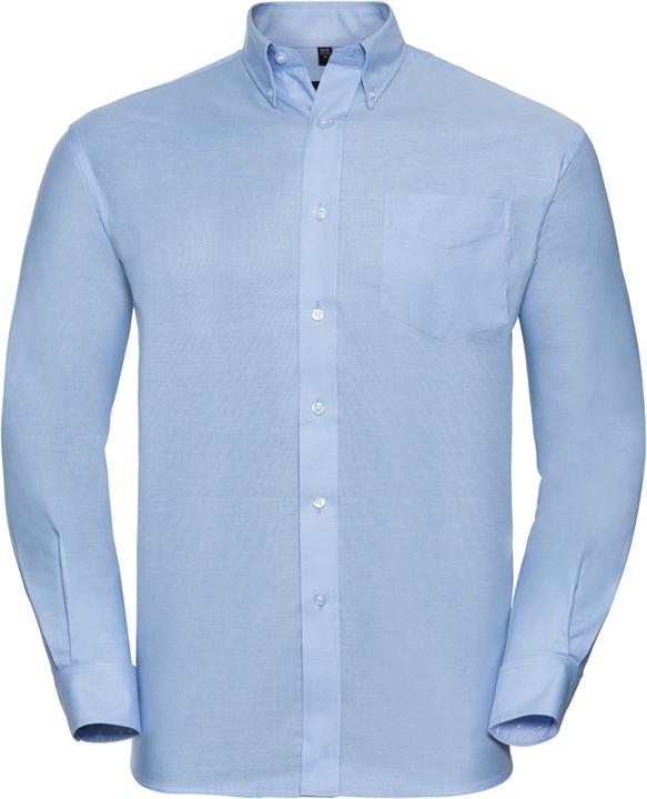 Produktbild Russell Collection Easy Care Oxford Bluse Langarm (6XL)