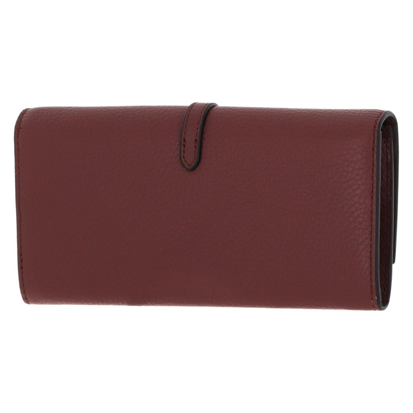 Coccinelle, Damen, Portemonnaie, Cosima Wallet Grained Leather, Braun
